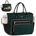 LOVEVOOK Laptop Tote Bag for Women With Large Cup Holder, Work Bags Teacher Nurse Bag, 15.6 Inch Professional Briefcase Business Travel Large Purses Handbag Gifts, Diaper Bag With Multi-Pockets