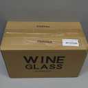 Fully Tempered Wine Glasses, Shock Resistant Wine Glass Set for Red or White Wine, Dishwasher Safe Stem Glasses for Restaurants, Bars, Home (Set of 8, 15.5 oz)