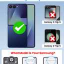 BXYJY for Samsung Galaxy Z Flip 7 Case with Hinge Protector, Slim Compatible with MagSafe, Front Screen Protector, Shockproof Rugged Translucent Protective Phone Case for Galaxy Z Flip 7, Green