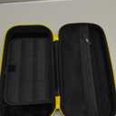 ButterFox Extra Large Carrying Case for Nintendo Switch Lite, Fits AC Adapter Charger, Compatible with JETech Protective Case and Most Grips, Game and Accessories Storage (Black/Yellow)