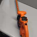 BLACK+DECKER Electric Hedge Trimmer, 17-Inch Corded 3.2 Amp, Dual Action, Reduced Vibration, Cleaner Cut, Lightweight, 3800 Cuts per Min (BEHT150)