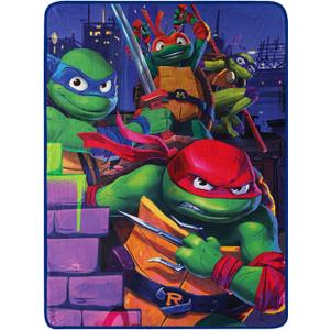 Northwest Teenage Mutant Ninja Turtles Micro Raschel Throw Blanket, 46" x 60", Mayhem Rules