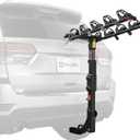 Allen Sports Premier Hitch Mounted 5-Bike Carrier, Model S555 , Black