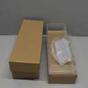 Tuanse 4 Pcs Acrylic Makeup Compact Organizer Detachable 8 Spaces Clear Vanity Drawer Organizer Eyeshadow Palette Storage for Lipstick Highlighter, Skincare Cosmetic Display Cases for Bathroom