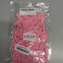 Pink Link Balloons,120Pcs 6Inch Hot Pink Latex Linking Balloons for Birthday Baby Shower Wedding Anniversary Party Decorations
