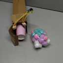Hollowfly Easter Games Stacking Cups Set with 50 Bunny Egg Cup 3 Wooden Catapults 24 Foam Balls for Easter Party Favor Supplies Fun Holiday Activity Carnival Prize Family Indoor Outdoor Party Game