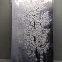 Belmrxne Flower Wall Decor White and Black Wall Art Home Decor Aesthetic Unique Canvas Painting for Living Room Bedroom Dining Room Office Home Decor 24x48 inch