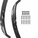 Front Bumper Lip Splitter Compatible with 2012-2018 F30 F31 Base 3 Series (M Tech/M Sport Only), Air Dam Spoiler Lower Chin 2Pcs Fits for Sedan, Protection Body Part (Carbon Fiber Pattern)