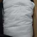 Weighted Blanket Queen/King Size (80"x87" 20lbs),Ultra Soft and Cozy Cooling Weighted Blanket for Adult,Heavy Blanket with Machine Washable Soft Blanket, White