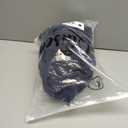 QINSEN Womens 2 Piece Sets Long Sleeve Slim Fit Crop Tops Wide Leg Pants Matching Lounge Set (Small, Navy Blue)