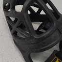 Mayerzon Dog Muzzle, Basket Muzzle for Biting, Chewing and Scavenging, Humane Cage Mouth Cover, Perfect for Grooming and Training Large Aggressive Reactive Dogs (L, Black)