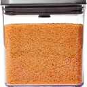 OXO Steel POP Container Big Short Sqaure - 2.8 Qt for Cereal, Grains and More Grey