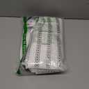 HOMEXCEL Microfiber Cleaning Cloth, Kitchen Towels 12 Pack, Lint Free, Scratch-Free, Highly Absorbent, Reusable Dish Towels for Kitchen and Household (White/Grey)