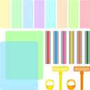 20 Pcs Guided Reading Strips Colour Sets with 4 Sizes, Reading Trackers Readings Ruler Highlight Strips for Kids, Dyslexia Readings Aid Tools, Teacher Classroom Educational Supplies Bookmark Overlays