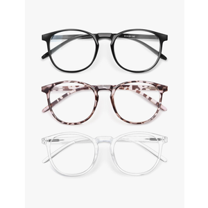 IBOANN Iconic Blue Light Glasses for Woman - Computer Glasses up to 99% Blue Light Blocking - Anti Eyestrain & UV Glare
