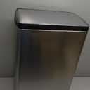 simplehuman 38 Liter / 10 Gallon Rectangular Kitchen Step Trash Can, Brushed Stainless Steel