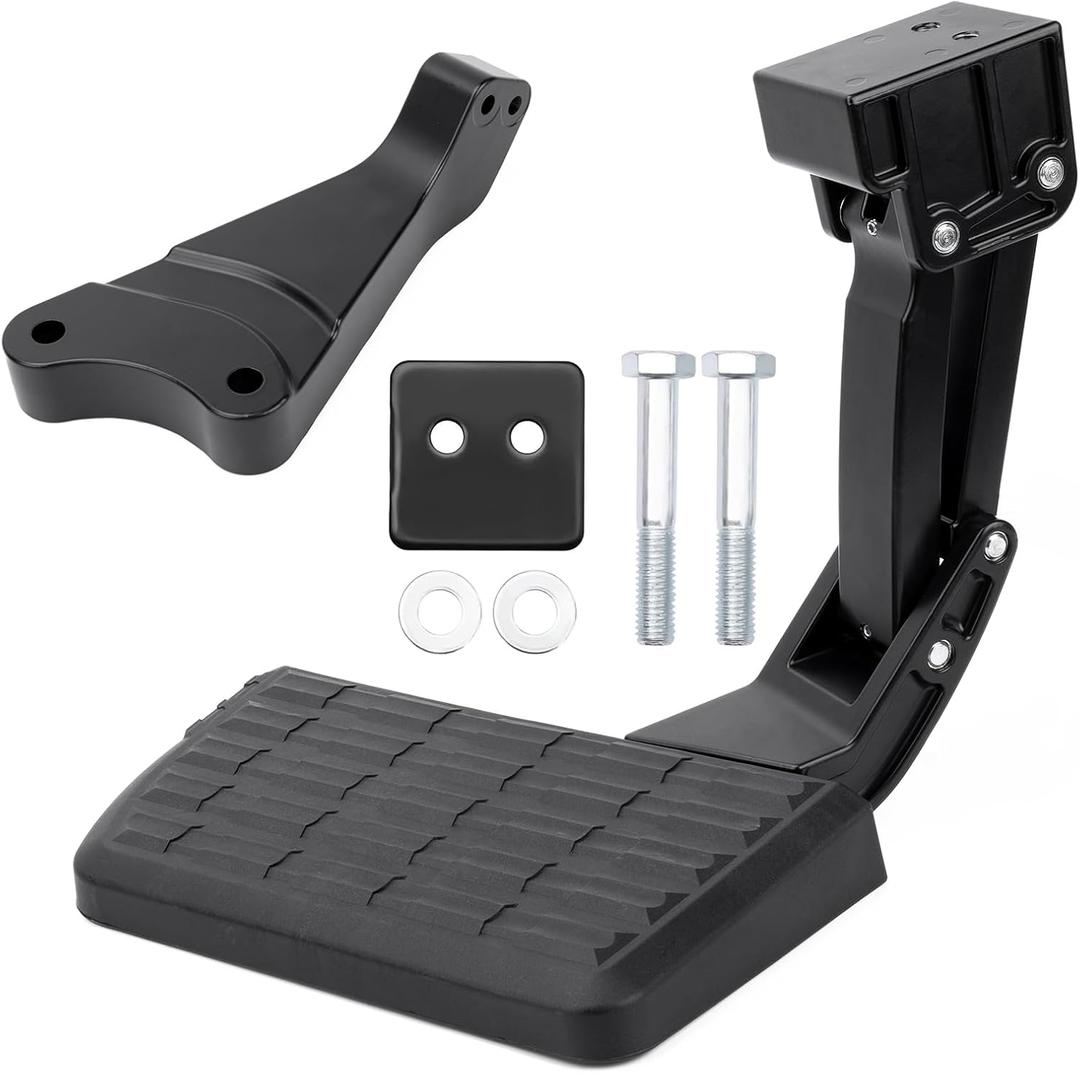 Truck Side Step Compatible with Ford F250 F350 F450 1999-2006 | 75303-01A | Anti-Slip, Retractable Bed Step | Durable & Corrosion-Resistant |400 lbs Capacity