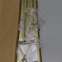 47" Gold Easel Stand for Wedding Signs, 4-Tier Height Metal Standing Easel with Adjustable Chain, Heavy Duty Art Easel for Painting, Wedding Sign, Party, Posters & Commercial Display