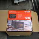 Aria Air Fryer, Non-Stick Ceramic Build, Dishwasher Safe Ceramic Non Toxic Large Sized Airfryer Basket, Touchscreen Display & Auto Shutoff, BPA & Teflon Free with Cookbook (4 Qt Flip Flop (2+2))