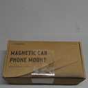 Coolpow for MagSafe Car MountWindshield+Vent+DashMagnetic Phone Holder for Car Phone Holder Mount Cell Phone Holders for Your Car Accessories Suction Phone Mount for Car Truck Stand for iPhone 17 16 (Black)