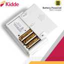 Kidde Carbon Monoxide Detector, AA Battery Powered CO Alarm with LEDs, Test-Reset Button, Low Battery Indicator, Portable
