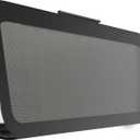 Frameless RV Window, 24" W x 15" H Tinted RV Window with Net Screen and Trim Ring, Suitable for 1-1/2" or 1-7/8" Walls, DOT Approved