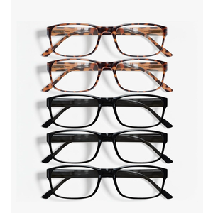 Gaoye Professional Reading Glasses for All Day - Computer Readers with Blue Light Protection - Value Pack.