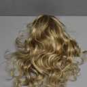 Oulaer Blonde Highlight Short Wavy Wig - 13x6 Invisible Lace Front - Loose Wave Human Hair - Pre Plucked HD Lace - Short Bob Wig - Bleached Knots - 150% Density - 12Inch