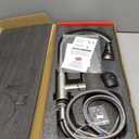 Mueller Single Handle Stainless Steel Kitchen Sink Faucet, High Arc, Single Lever, Pull-Out Sprayer Head, Stream Flow, Powerful Spray Kitchen Sink, with Deck Plate Brushed Nickel Finish