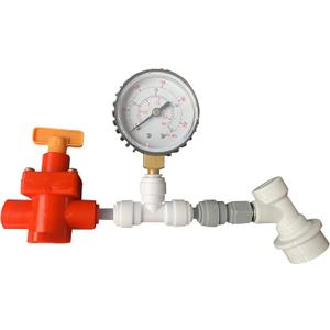 BlowTie Diaphragm Ball Lock Keg Beer Spunding Valve For Brewing Complete Kit for Home Brewing Beer Spunding Valve Corny keg Ferment CO2 Constant pressure valve