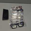 CCVOO Stylish Reading Glasses for Women, Eyeglasses, Blue Light Readers for Women, Computer Eye Glasses, Cheaters