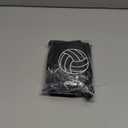 Sosation 3 Pairs Volleyball Arm Sleeves for Girls Boys Passing Forearm Sleeves with Protection Pad and Thumbhole for Years 5-8 (black)