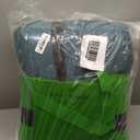 kate spade new york Scalloped Edge 3-Piece King Quilt Bedding Set, 100% Cotton Voile Reversible Cover, All Season Bedding, Machine Washable, Blue Spruce