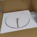 FEMILA 11" Gold Pendant Light Fixture, Vintage Pendant Lighting with Clear Glass Shade for Kitchen Island, Adjustable Hanging Light, Brushed Gold Pendant Lights, 4FY09MP BG