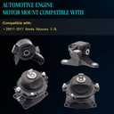 Set of 4, Engine Motor Set Compatible with 2011-2016 Odyssey 3.5L Automatic Transmission Mount Right Motor Front Engine Mount A4587 A65057 A4575EL A65017EL A65094 9737 9662