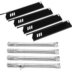 GR2215120-OG-00 Grill Replacement Parts for Outdoor Gourmet 4 Burner GR2215101-OG-00, FSOGBG1106 Gas Grill, 15" Heat Plates & Grill Burner for Dyna-Glo DGF493BNP, DGB494SPB, DGF510SBP and More Models
