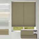 No Drill No Tools Light Filtering Cellular Shades,Cordless Blinds for Indoor Windows,Thermal Insulation Window Shades Honeycomb Blinds for Bedroom,Office,Home,Light Brown,36" w x 36" h