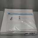 4 Pack Extra Large Disposable Trash Cans, Reusable Portable Garbage Can with Handle, 30 Gallon Extra Thick Collapsible Recycled Cardboard Garbage Can Recycling Bins for Parties,White (30x14x14 Inches)