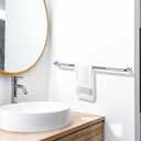 48 Inch Anti Slip Shower Grab Bar, Munzong Bathroom Grab Bar for Showers, Brushed Nickel Knurled Handicap Balance Bar,Safety Hand Rail Support Elderly Senior Assist Bath Handle