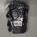 Glooarm 3 Pairs Winter Gloves for Men Women Thick Cashmere Magic Winter Gloves Knit Stretchy Mittens Unisex Adults Gloves (Black)