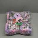 Flower Wall Backdrop 6 Piece of 16.5x16.5 Inch Artificial Floral Wall Panel Faux Silk Rose Wall Decor Ideal for Wedding Celebrations, Festive Party Backdrops, and Home Decor-Pink and Purple