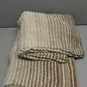 BSICPRO Large Bathroom Rug, Non Slip 24 x 70 Inches Water Absorbent Chenille Bath Runner Rug Floor Mat Machine Washable (Tan)