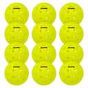 Franklin Sports X-40 Outdoor Pickleballs - Official Size - Yellow - 12 Pack