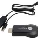 WiFi Display Dongle 1080P HDMI TV Stick DLNA Miracast AnyCast Support 1080P Video Output and Sound Effect Output by JRSHOME