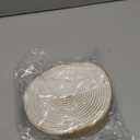 DEARMAMY 1 Roll 90" x 1.57" Crown Molding Wallpaper Border, 3D Wall Edging Self Adhesive White Peel and Stick Molding Trim Decorative Edging Baseboard Lines for Mirror Border Wall DIY Decor