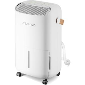 Dehumidifier for Basement,Home,Bathroom,Bedroom 45 pint/Day 4500 Sq ft Dehumidifiers with Drain Hose,Most Efficient Energy Star 2025,Intelligent Humidity Control,3 Modes,24H Timer