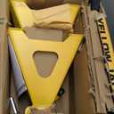 YELLOW JACKET Jack Stands 6 Ton with Double Locking and Large Foot Base for Lifting SUVS, Heavy Duty Steel, 13000 lb Capacity, 1 Pair, Yellow