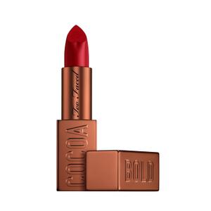 Too Faced Cocoa Bold Lipstick | High Pigment Lip with Creamy Texture + Matte Finish, Vegan + Cruelty Free (07 Chocolate Lava)