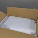 12 Pack Clear Shoe Storage Organizer with Magnetic Door,Stackable Plastic Shoe Boxes for Sneakers,Boots,and Heels,Space-Saving Foldable Shoe Rack for Closet,Durable Shoe Cabinet Organizer,White