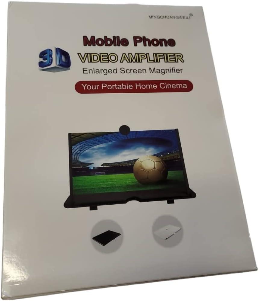 Screen Magnifier Amplifier Cell Phone Screen Expanders & Magnifiers Mobile Phone Holder Magnifying Screen Amplifier Screen Phone Projector for All Smartphones